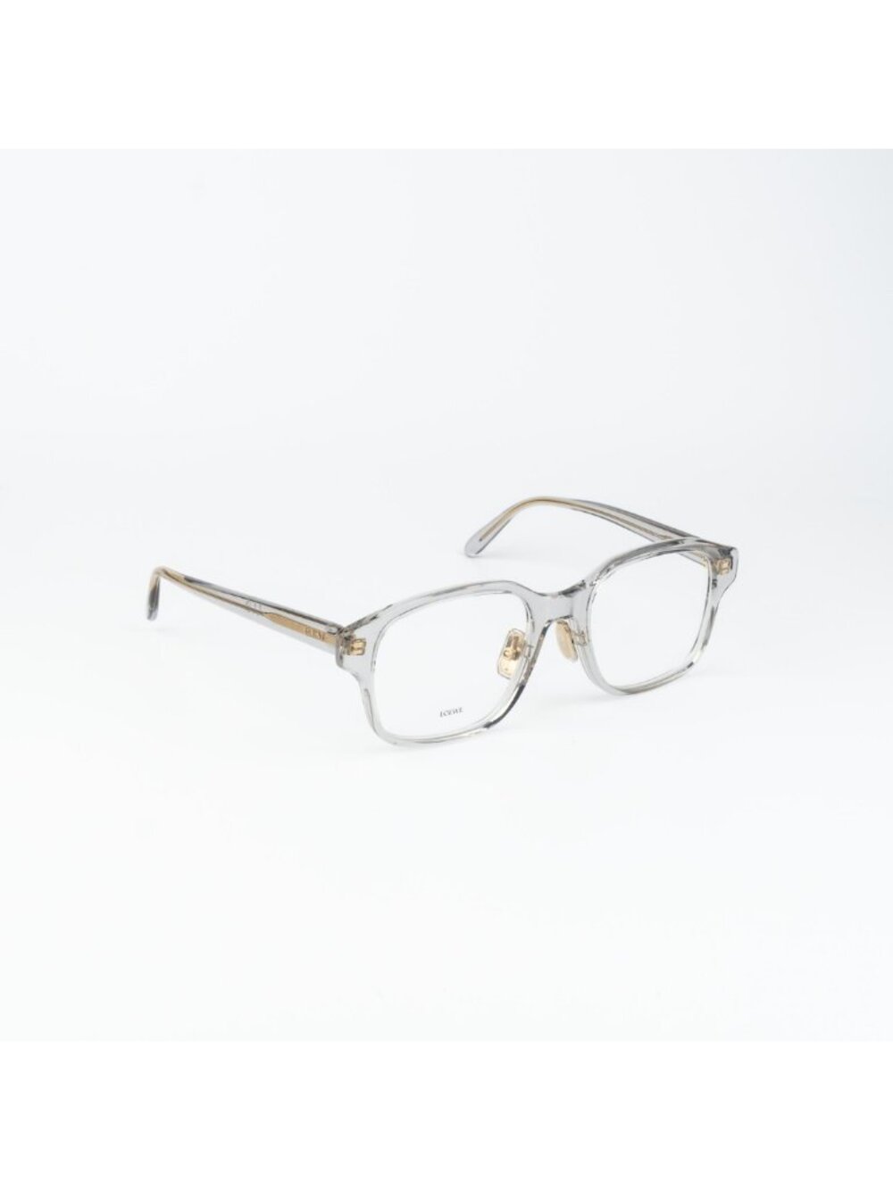 Loewe Women Eyeglasses Grey Demo Square LW50084F 020 NEW AUTHENTIC
